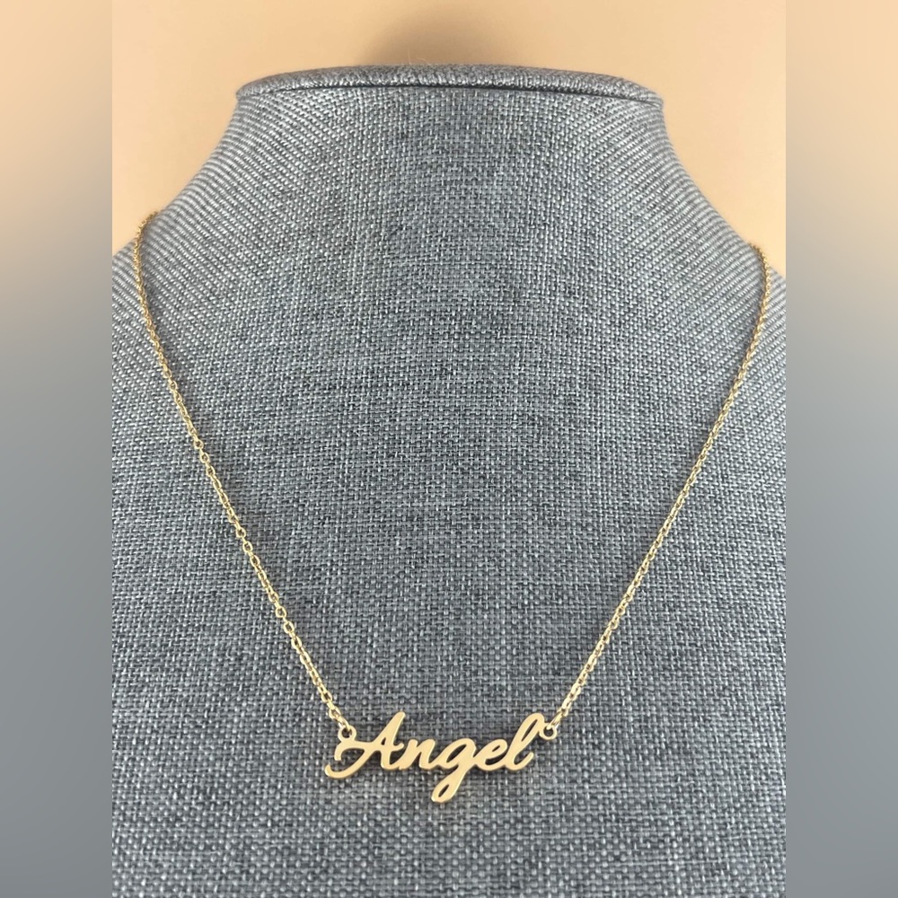 Angel Name Necklace Personalized New Jewelry